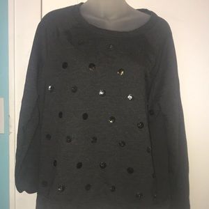 Faded Glory Gray Woman’s Sweatshirt XL